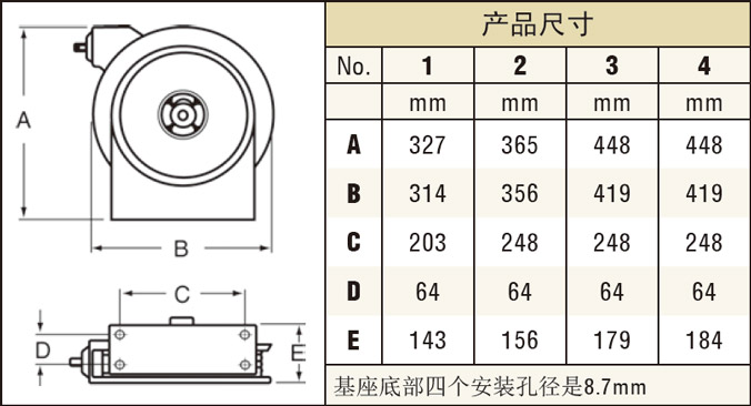 4000，5000,5005系列尺寸图